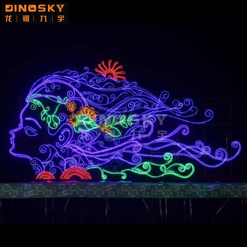 ATV&UTVFestival Lanterns LED Chinese Traditional Lanterns Outdoor Decoration