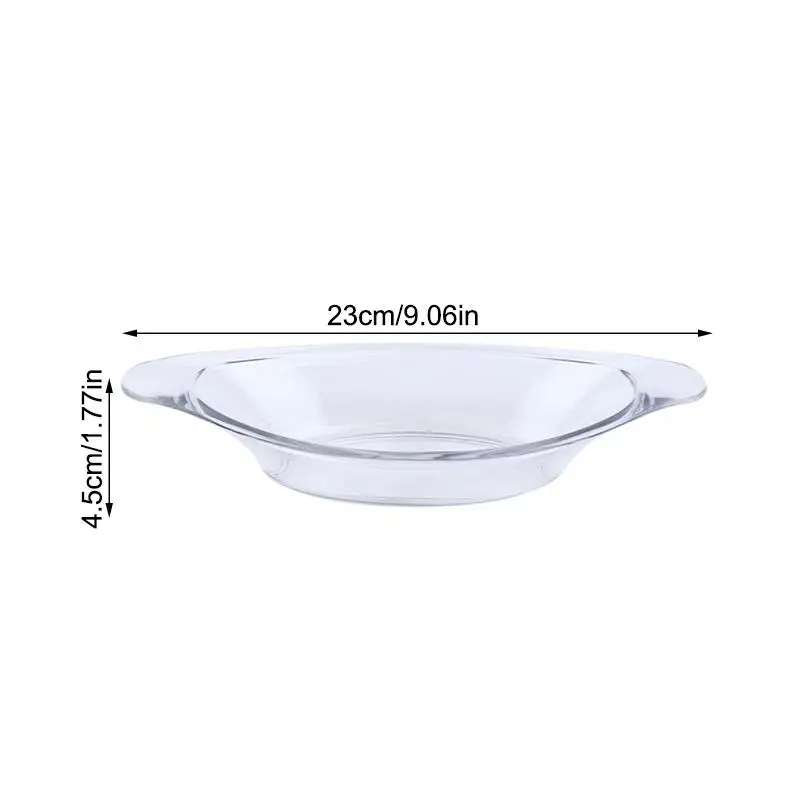 Banana Split Bowls Acrylic Serving Plates Food Storage Container Sundae Serving Dish Ice Cream Sundae Bowl For Fruit Vegetable view 6
