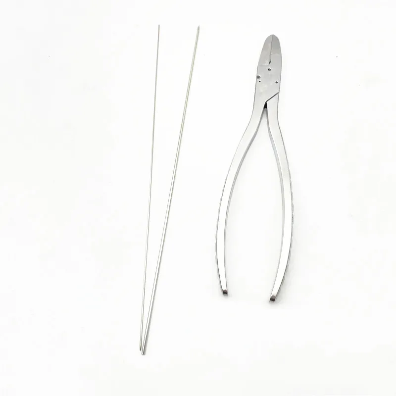 Pet Orthopedic Multifunctional Wire Cutter Bone Scissors Bending Forceps Kirschner Wire Veterinary Orthopedic Bending Pliers