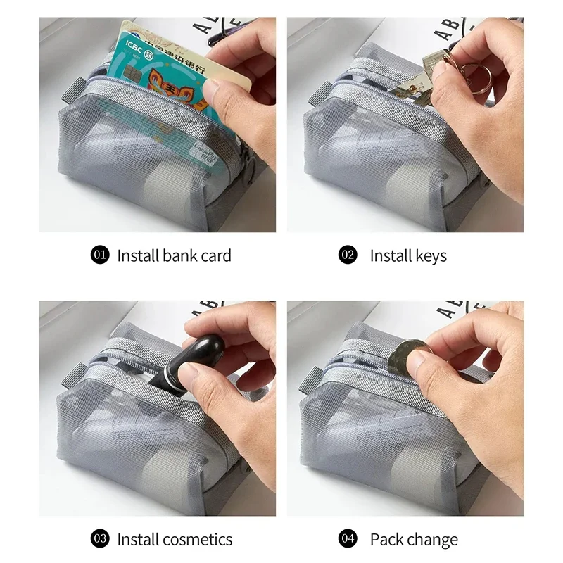 

bgsdfhgraehrehsthsrthsrtjrytjryuyukszefbserghserhstrhsrthhtweight Mini Wash Bag Mini Zipper Coin Purse Large Capacity Coin Purse