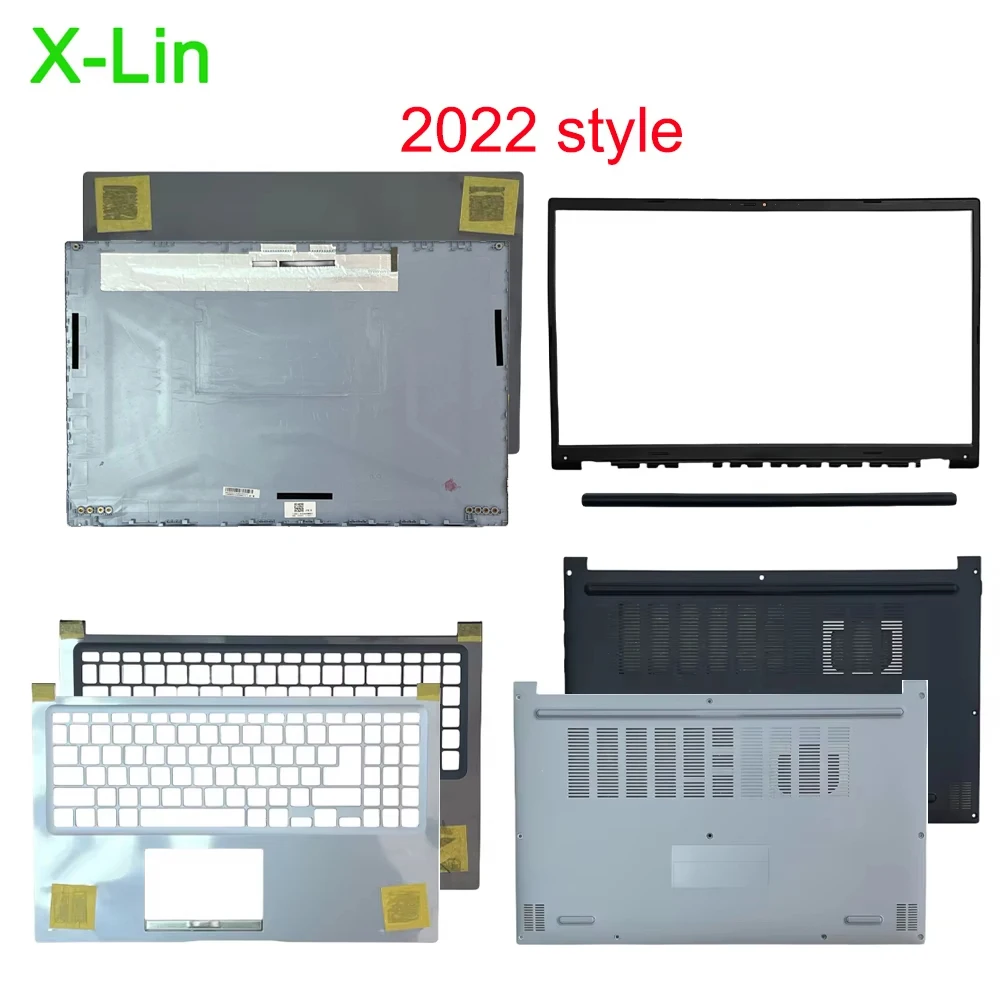 For ASUS 15 2022 12th X1502 X1502z M1502I screen back case LCD top hinge cover frame bezel palm rest upper lower bottom shell