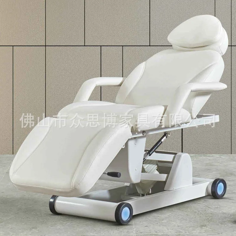 

Интеллектуальная электрическая косметическая кровать для салона красоты, специальный массаж, массаж, автоматический подъемный вышивка, медсестра