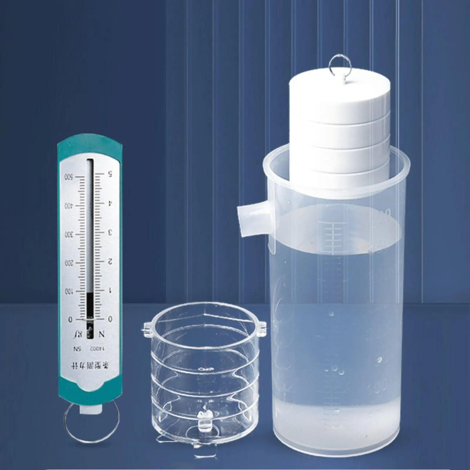 Buoyancy Principle Principle Demonstrator Transparent Cups Science Strength and Buoyancy Apparatus Water Displacement