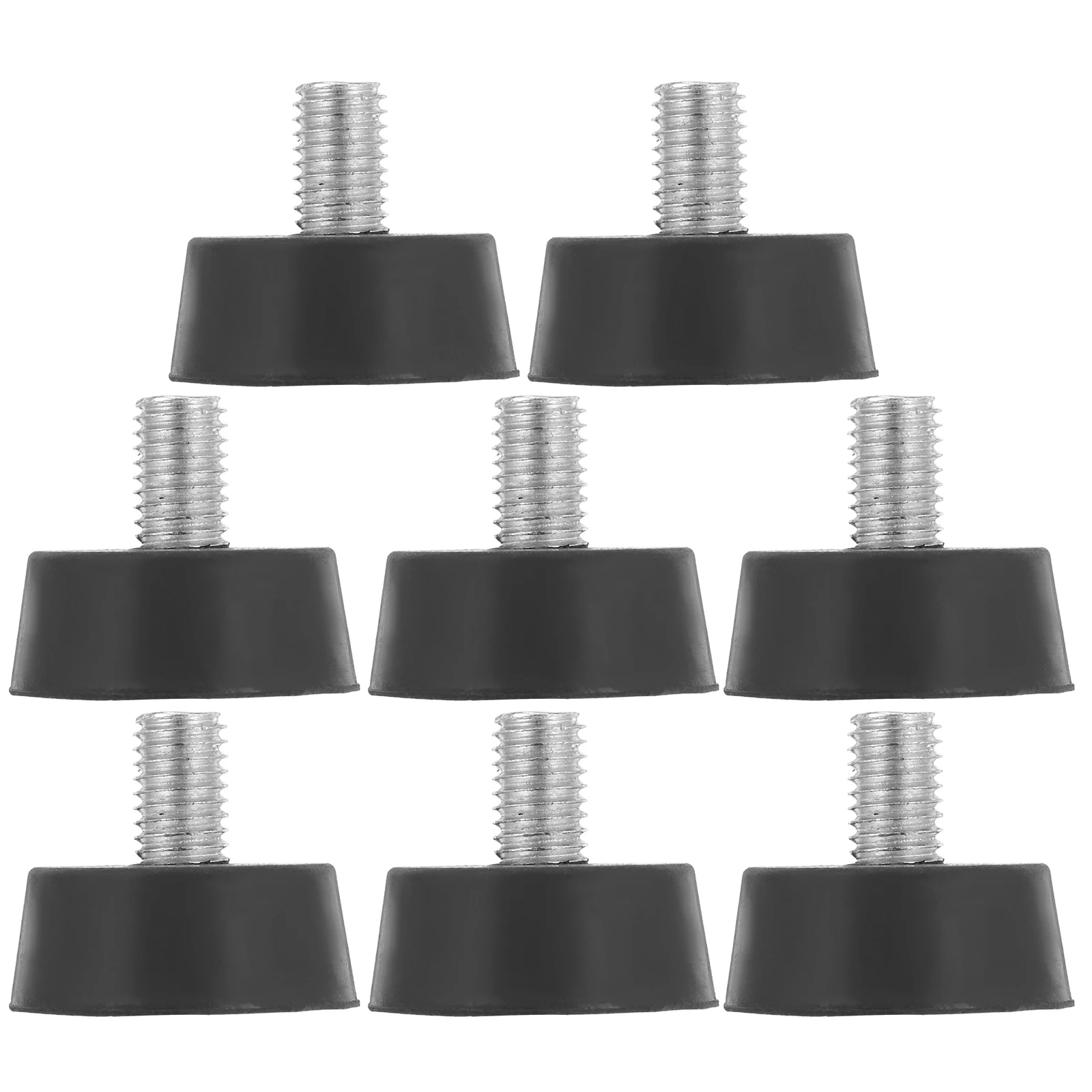 

8Pcs Shock Absorbing Furniture Feet Adjustable Screw Leveling Pads for Machinery Washer Dryer Anti Vibration Isolation
