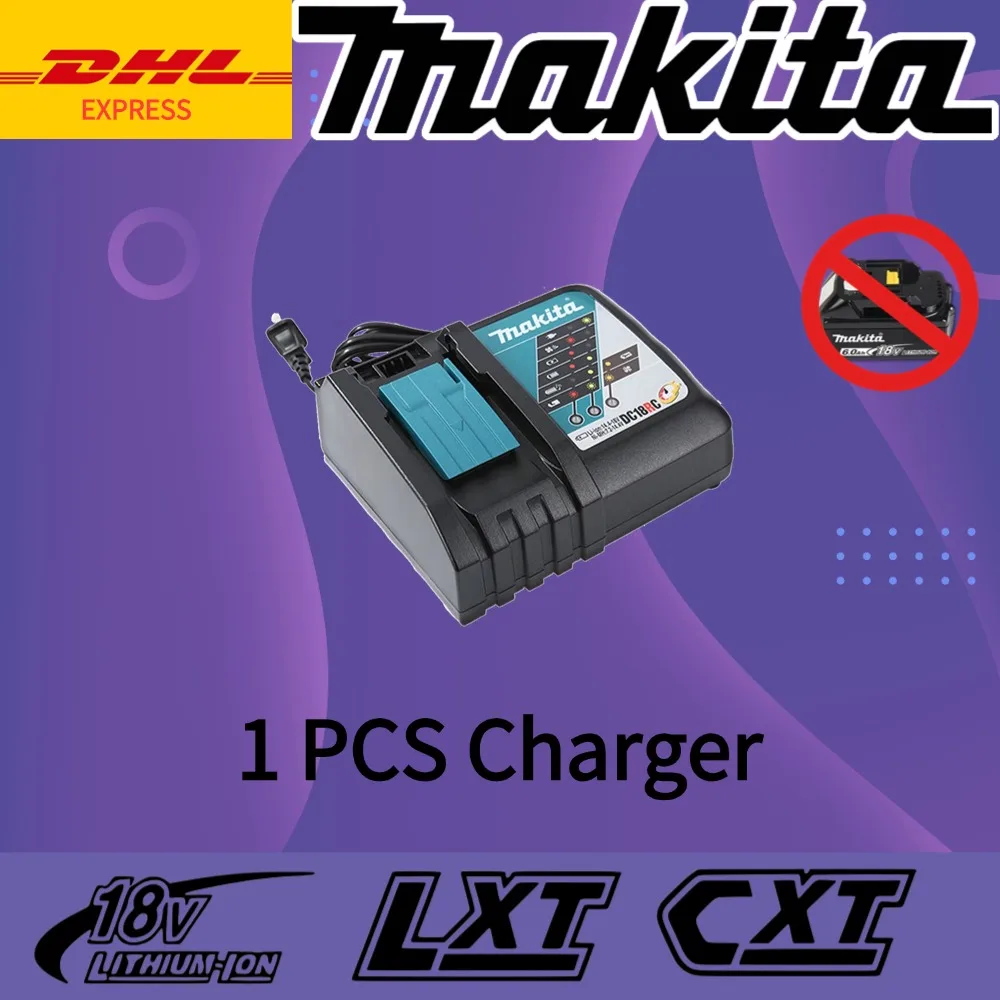 

New Makita 18V BL1850B 6.0Ah Lithium Battery for LXT/TD173D/BL1830/BL1860/TW251D/TD251DZ Power Tools Replacement