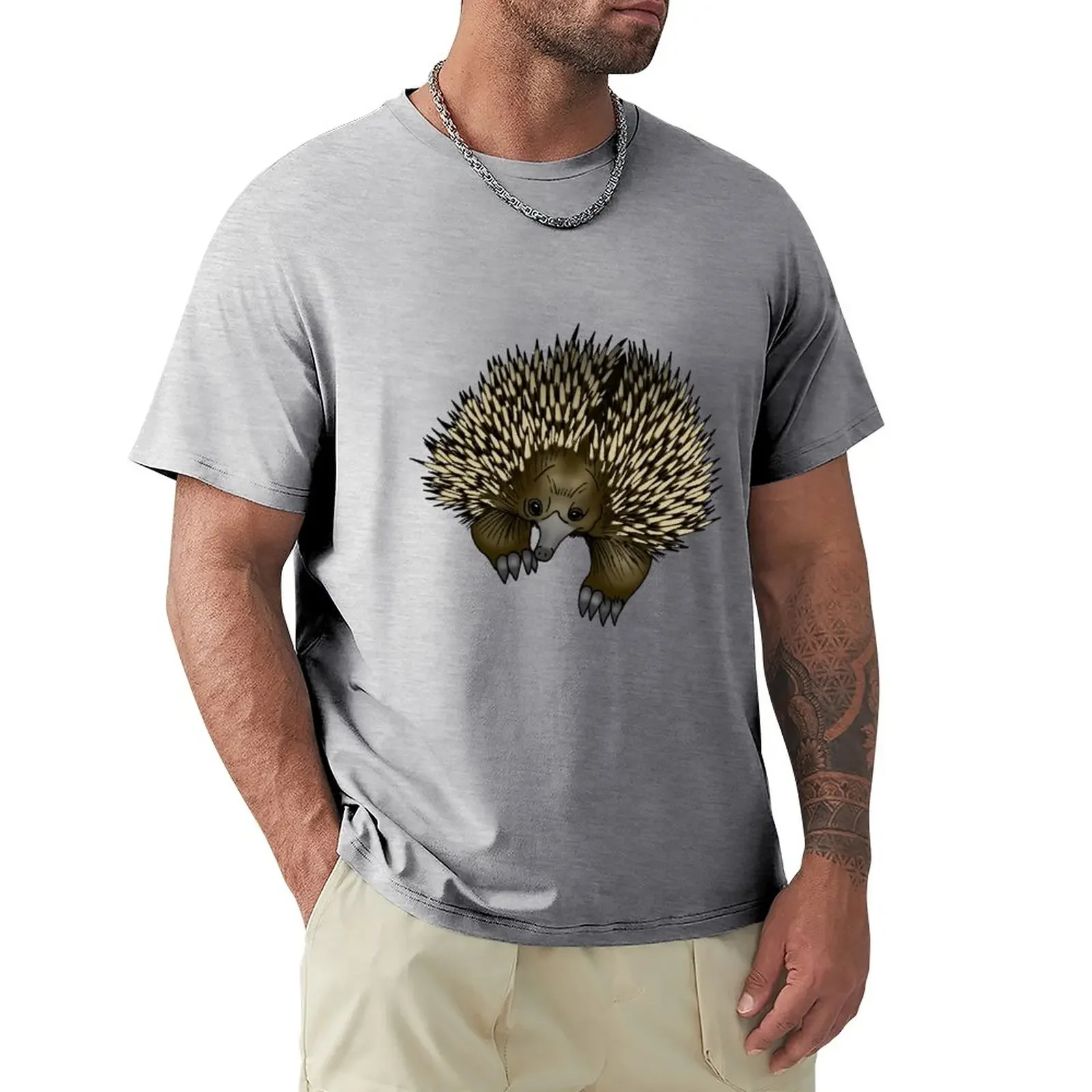 Echidna T-Shirt summer clothes plain mens t shirts casual stylish