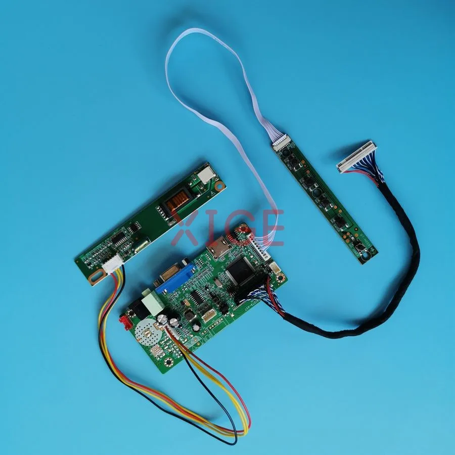 

LCD Screen Drive Controller Board Fit LQ160E1LW04 LQ160E1LW02 30 Pin LVDS 1280x1024 VGA HDMI-Compatible 1-CCFL 1280*1024 Kit DIY