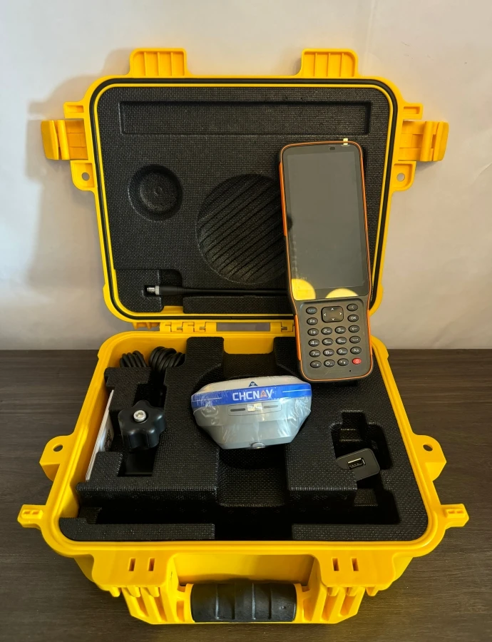 قاعدة جهاز استقبال GNSS موديل I76 RTK Gps ومعدات مسح روفر