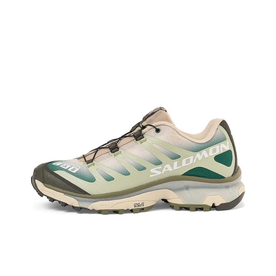 SALOMON x Notre XT 4 Breathable Low top Running Shoes Unisex Green White L47423900