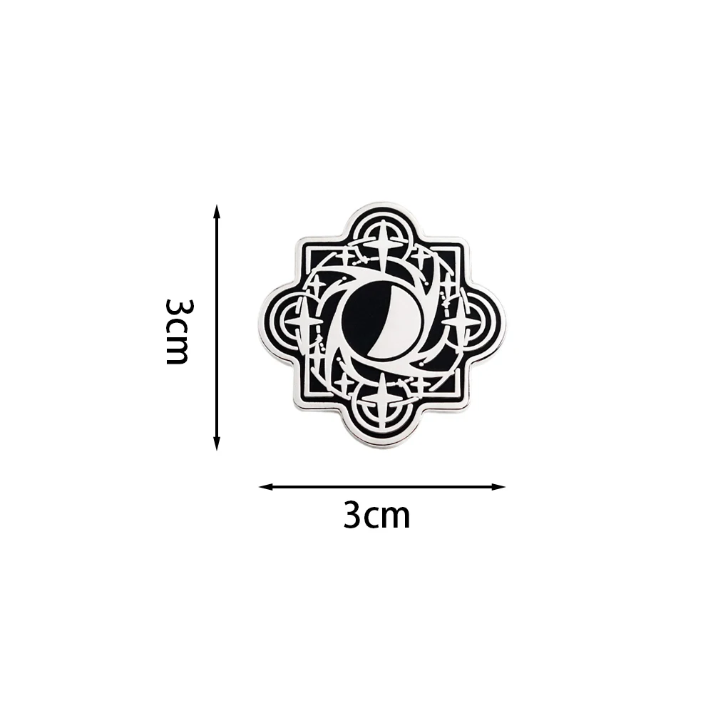 Dark Goddess Church Emblem Brooch Fantasy Novel Lord Of Mysteries Metal Badge Clothing Bags Pins Accessories Fan Jewelry Gifts