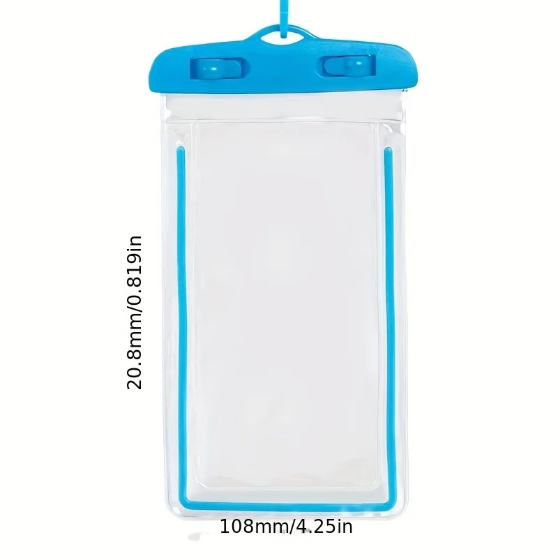 Mobile Phone Waterproof Bag, Swimming Takeout Hanging Neck Mobile Phone Bag,  Screen Lanyard Mobile Phone Bag