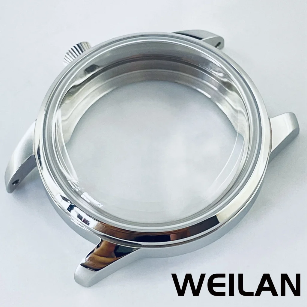 33mm is suitable for NH35, NH36, 7S26, 7S36, 4R35, and 4R36 movements, featuring a silver stainless steel cocktail arched glass