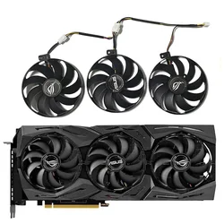 Ventilador enfriador de tarjeta GPU, 7 pines, para ASUS Rog strix-geforce RTX 2070 2080 Super Ti Gaming RTX 2080 RTX 2080 Ti F, PLD09210S12H T129215SU