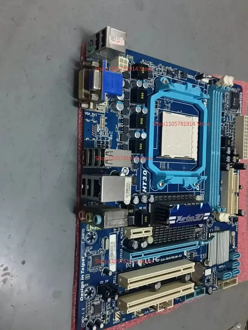 For Gigabyte GA-MA78LM-S2/MA78LMT-S2 Fully Integrated Small Board AM2/AM3 Interface DDR2 Memory Can Be on AM2/AM3 Cpu