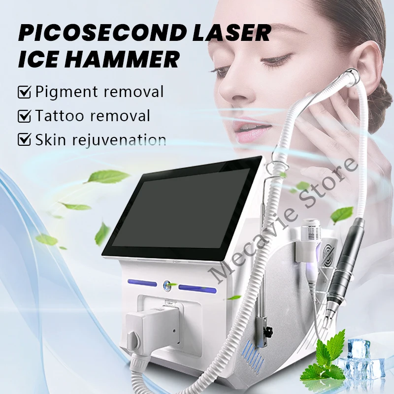 

2 в 1 диодный пикосекундный лазерный аппарат для удаления волос 1064 нм 532 нм 755 нм 1320 нм профессиональный портативный аппарат для удаления татуировок уход за кожей