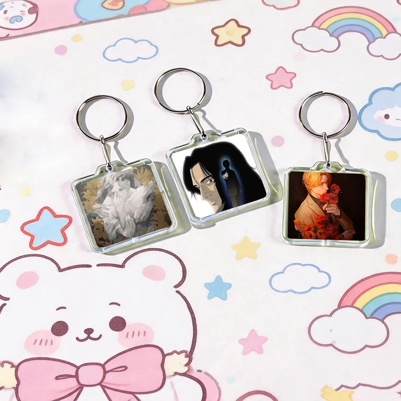 Monster Johan Liebert Tenma Kenzo Acrylic Keychain Handmade Hanging Clothes Backpack Decoration Accessories Gifts with Friends