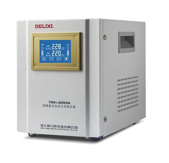 

Good Price TND Series 1.5kva 1.5kw Lcd High Precision Automatic Ac Voltage Stabilizer