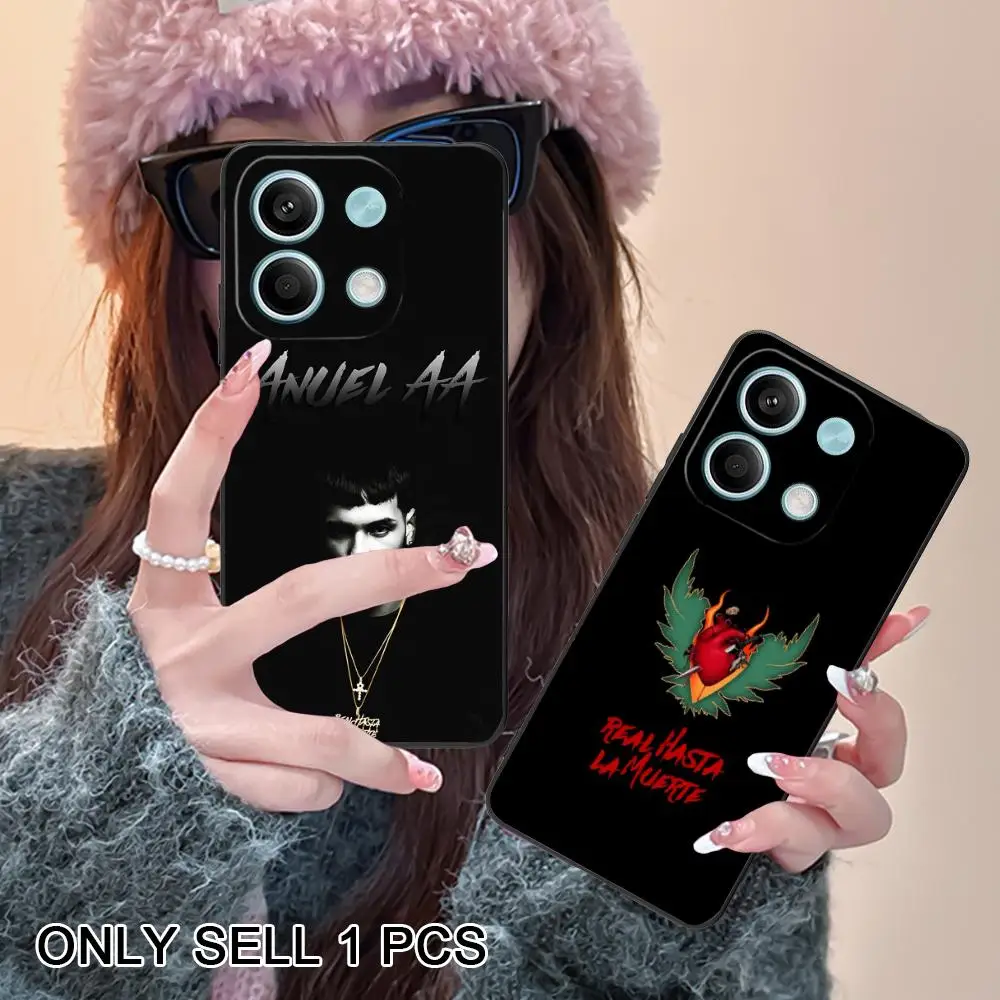 Anuel AAAA Phone Case for Xiaomi Redmi 15 14 13 12 A7 5 3 2 1 C Plus 4G 5G Soft TPU Shockproof Cover