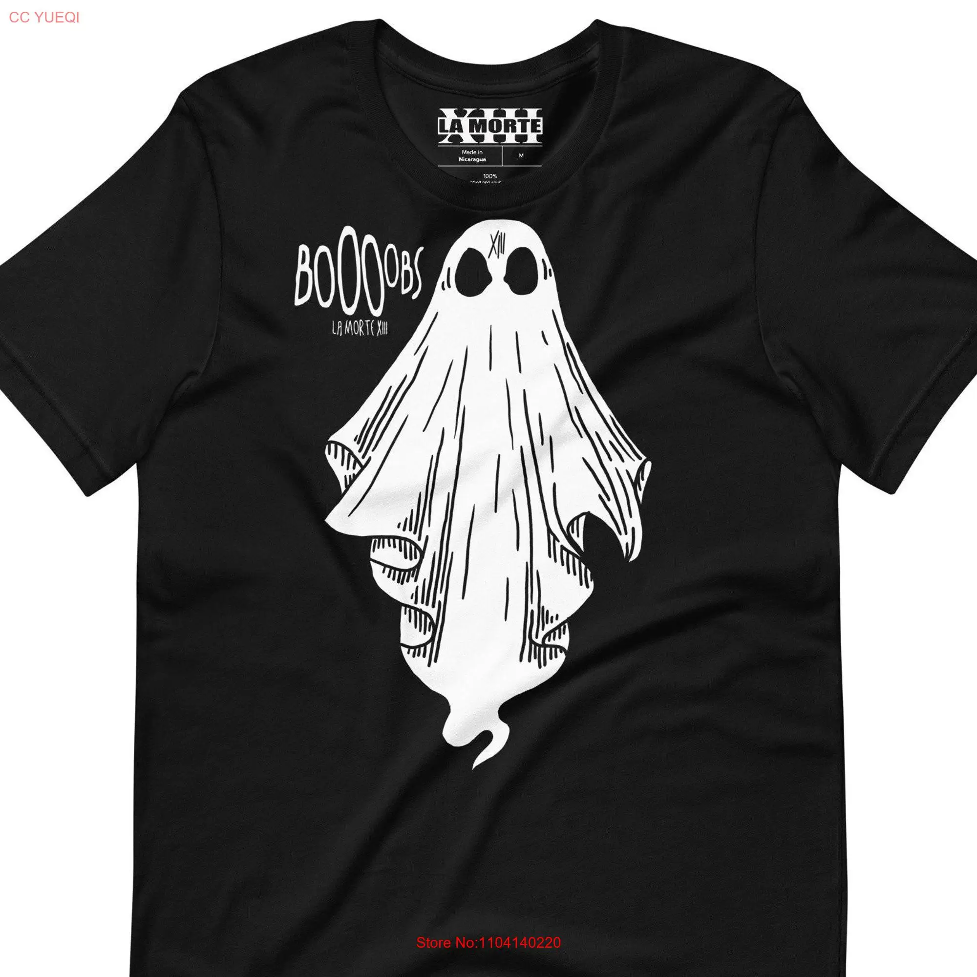 BOOoobs T Shirt La Morte XIII long or short sleeves