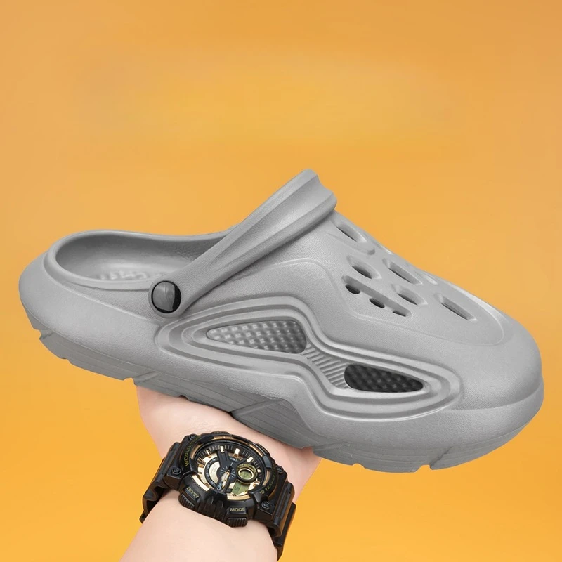 

Men’s Summer Slippers Trend Design Garden Shoes Flip Flops Casual Sandals Street Style Slippers Comfortable Indoor Shoes 38-45