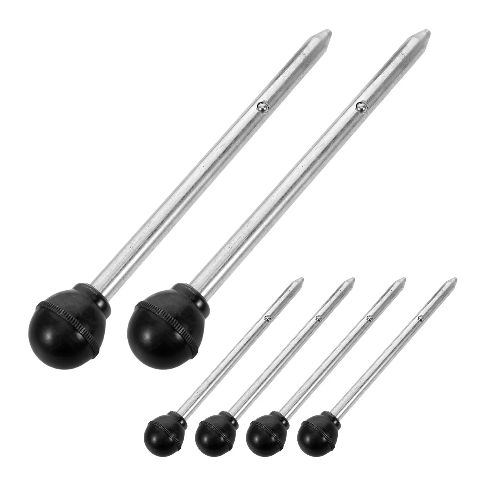 6Pcs Weight Stack Ball Head Pin Gym Safety Locking Heavy Duty Replacement for Cable Machine Bench Fitness Equipment