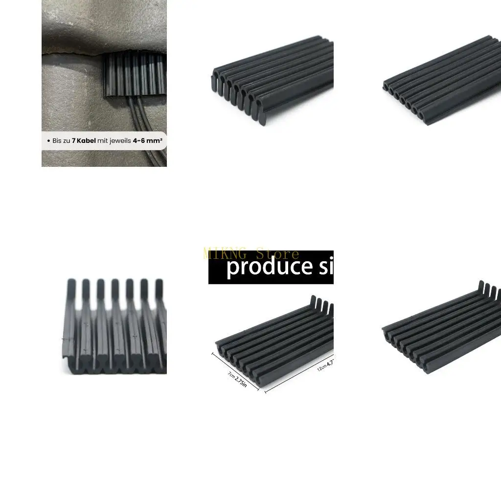 Hand Install Solar Cable Guide Block with ABS Routing Body, Wiring Best Sale