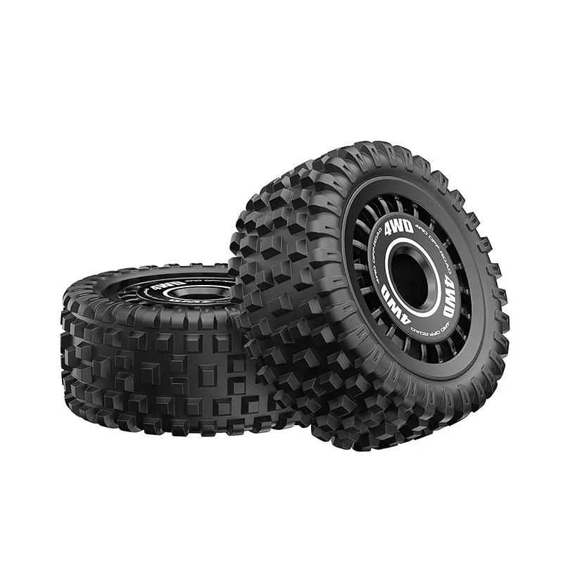 HYPER GO 16300M2 16300C 1/16 RC Car Original Accessories  Rally Wheels & Tires Set,Off-road Vehicle Parts For H16PL M162