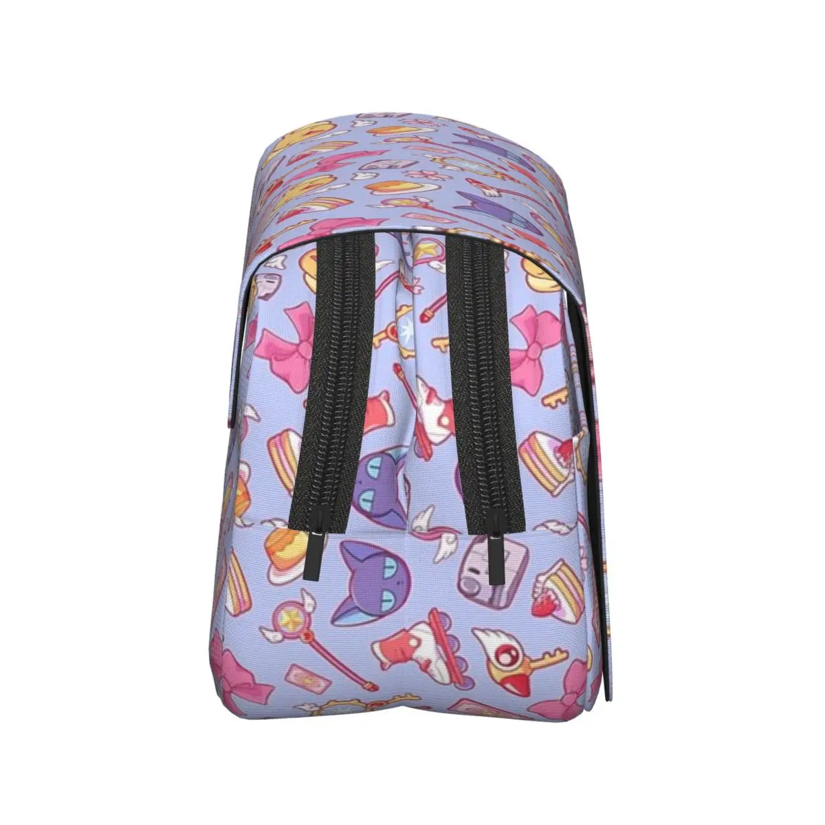Sakura Card Captor - Violet Pencil Case Pen Holder Hard Shell Leather Big Capacity Pen Box Pencil Bag for Boys Girls Gifts