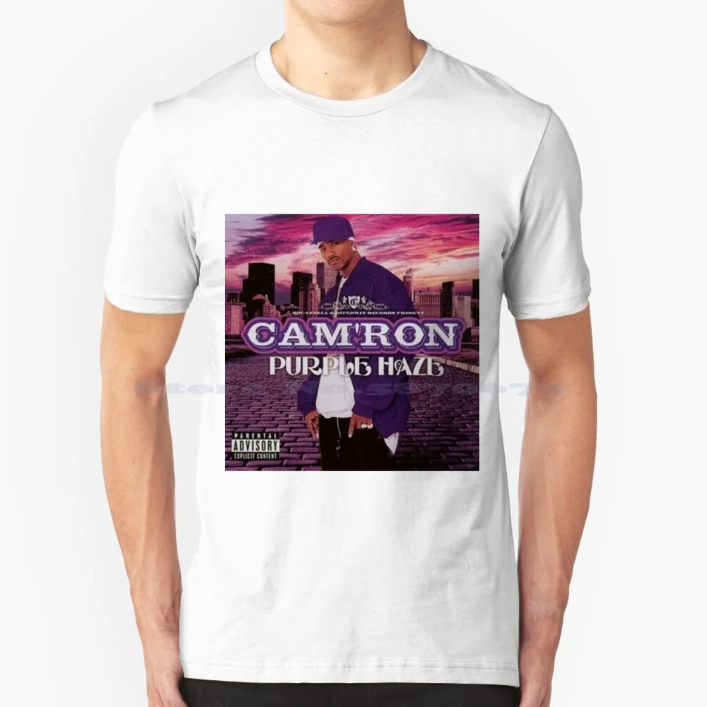 Camron Purple Haze T Shirt 100% Cotton Tee Camron Dipset Diplomat Music Hiphop Rapper Harlem Uptown Ghetto Purple Haze