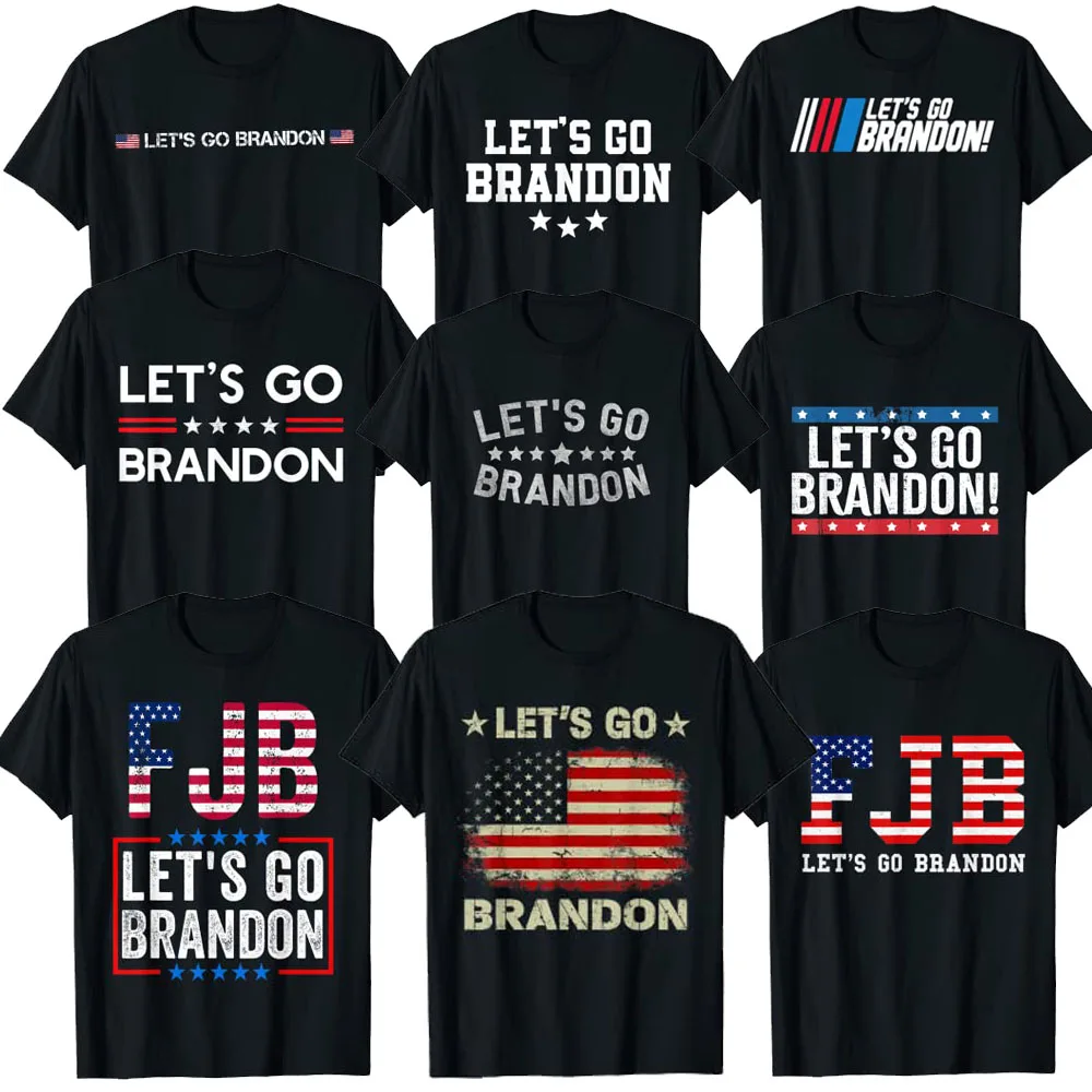 

Let's Go Brandon, Joe Biden Chant, Impeach 46 Costume T-Shirt Funny Political Joke Tee Tops