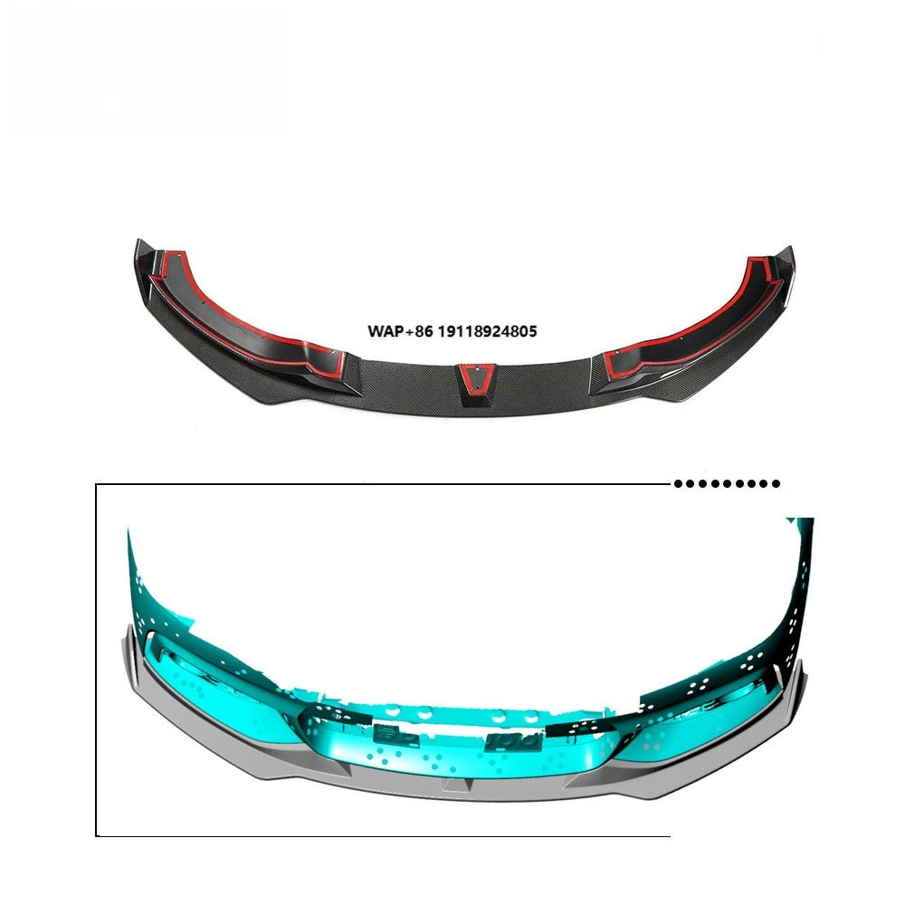 

For B-MW 4 Series F32 F33 F36 M Sport Carbon Fiber Front Bumper Lip 2014-2019