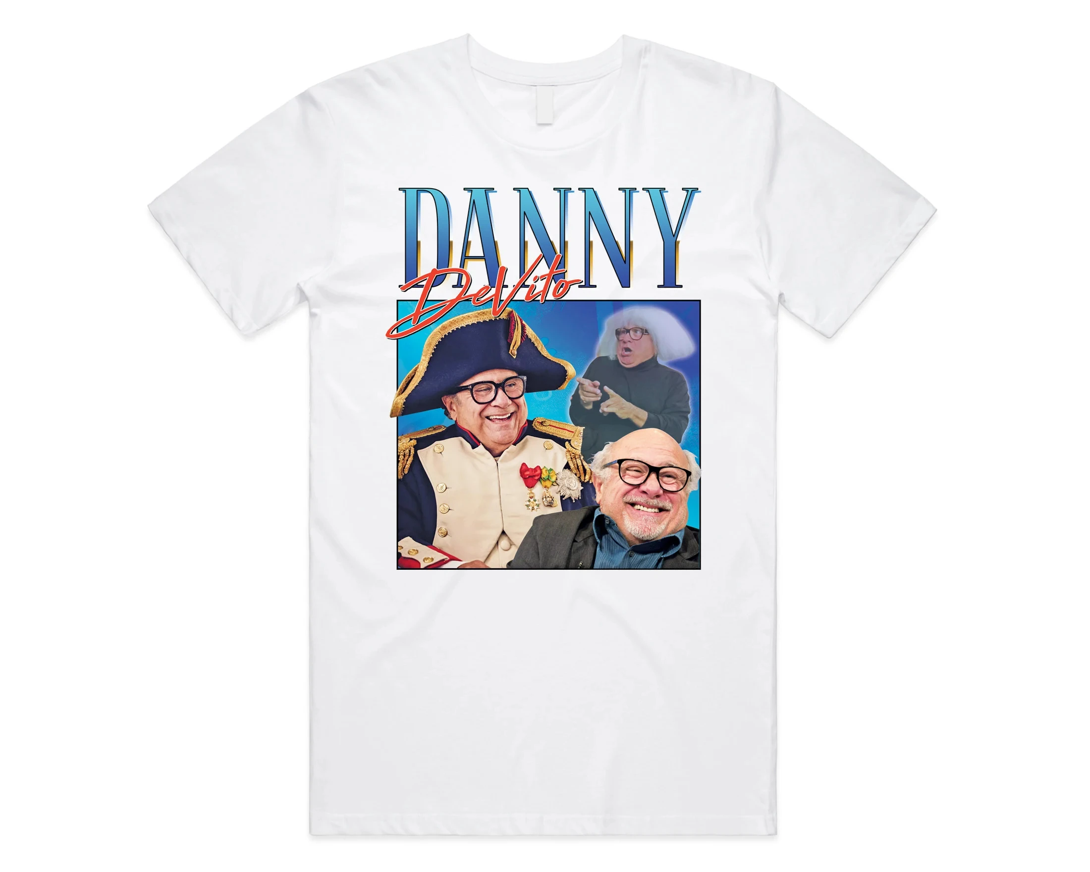 تي شيرت داني ديفيتو تحية، مدير الأفلام الأمريكي، أيدول الفيلم، هدايا ممتعة للرجال والنساء في الثمانينيات والسبعينيات