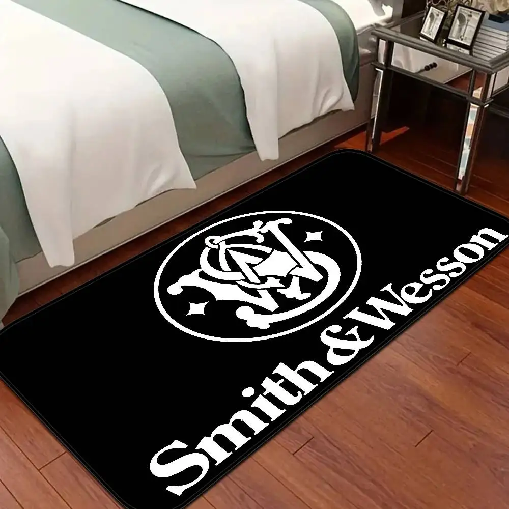 GUN Smith Wesson Entrance Door Mat Nordic Style Home Doormat Bathroom-Toilet Mats Bedroom Hotel Decor Mat