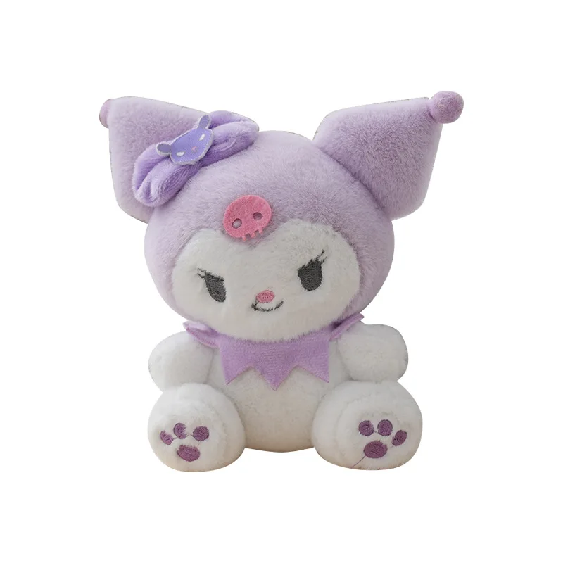 10 sztuk/partia 15CM Kawali Kuromi My Melody Cinnamoroll Zawieszka do torby Pluszowe zabawki Breloczek Pluszowy Wypchana Lalka Zawieszka na Prezent