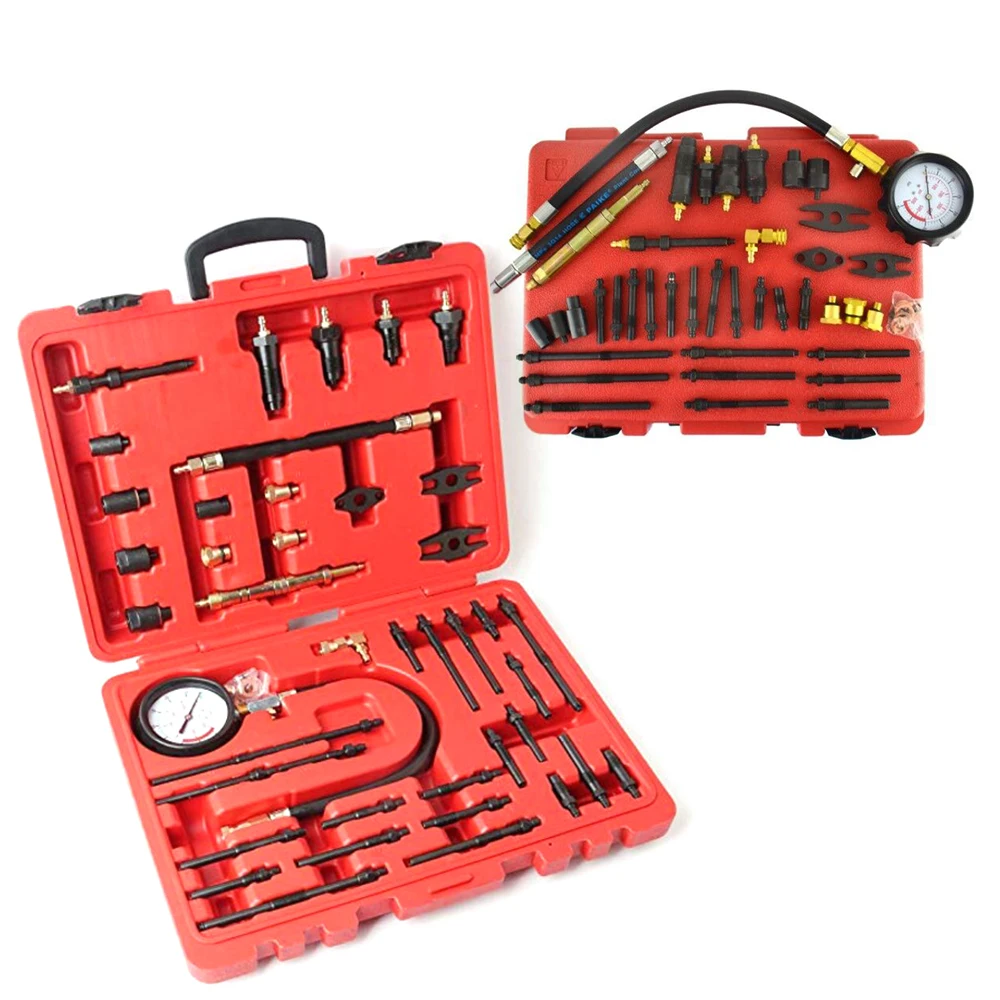 0-40 Bar Compression Tester Set for Petrol and Diesel Engines 600 PSI  Diesel Engine Compression Automotive Tester Kit Tool Set