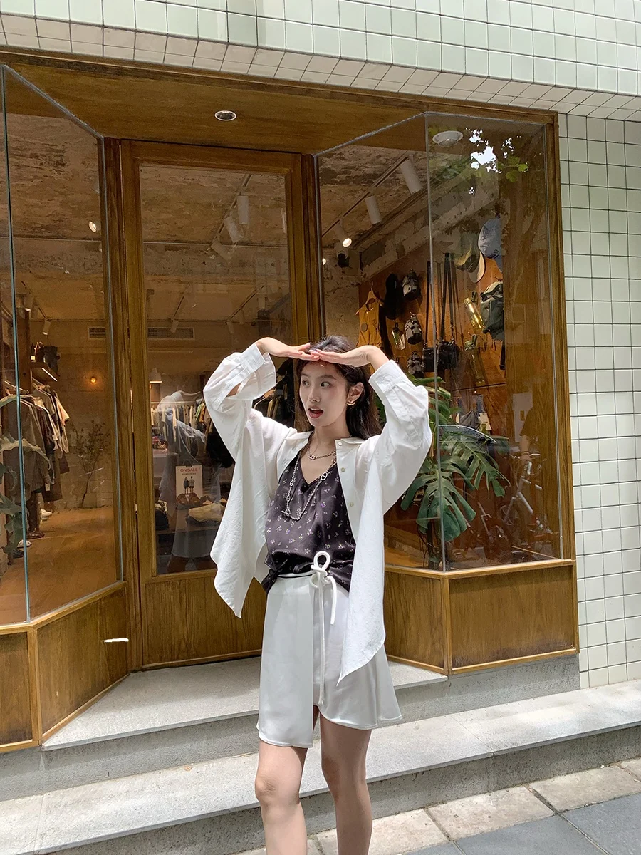 

Юбка-брюки А-силуэта с высокой талией, асимметричным кроем, цвета жемчужно-белый, гладкая, с асимметричным вырезом, цветная юбка