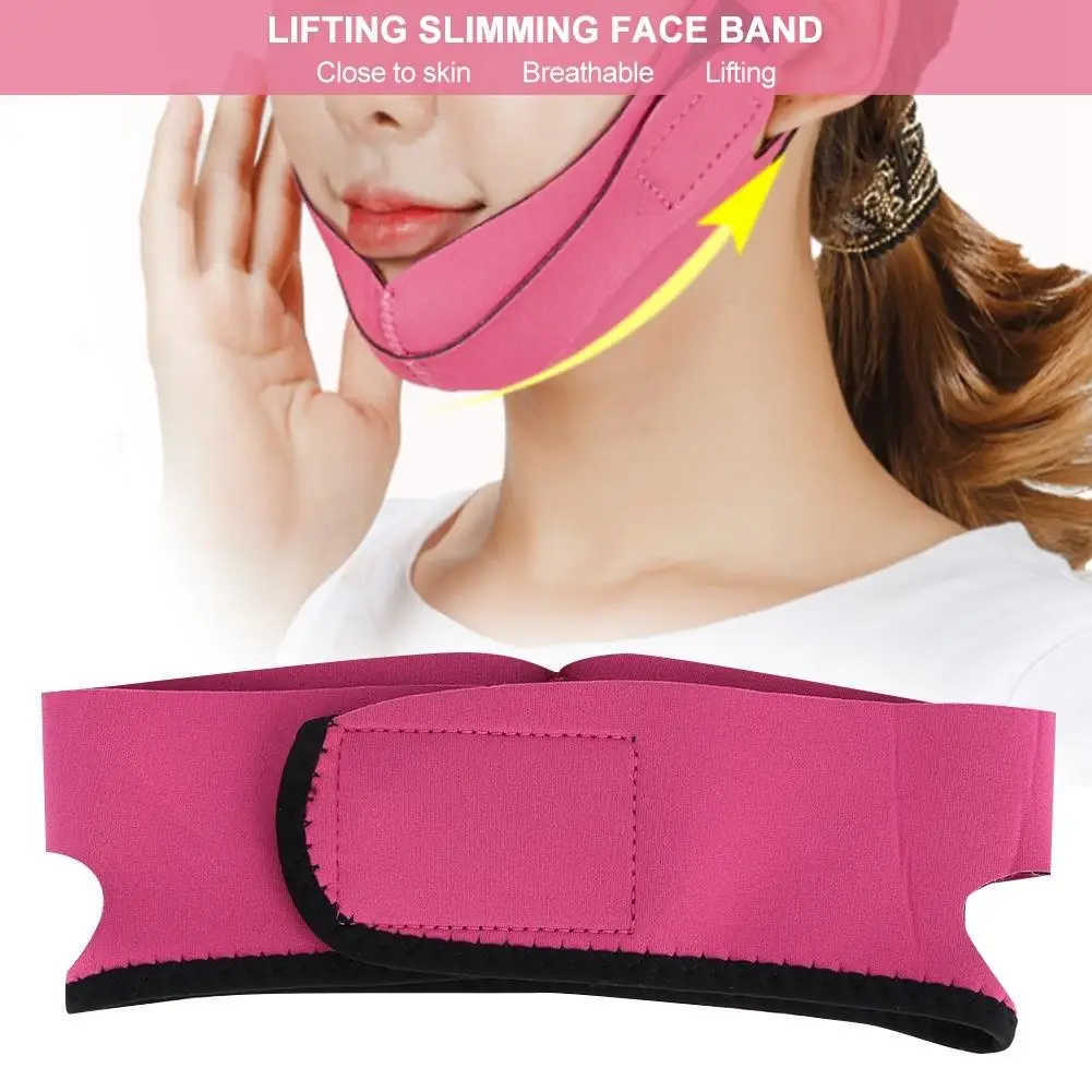 Facial Slimming Massager & V-Face Lifting Bandage - Thin Face Mask for Sculpting and Nose Shaping