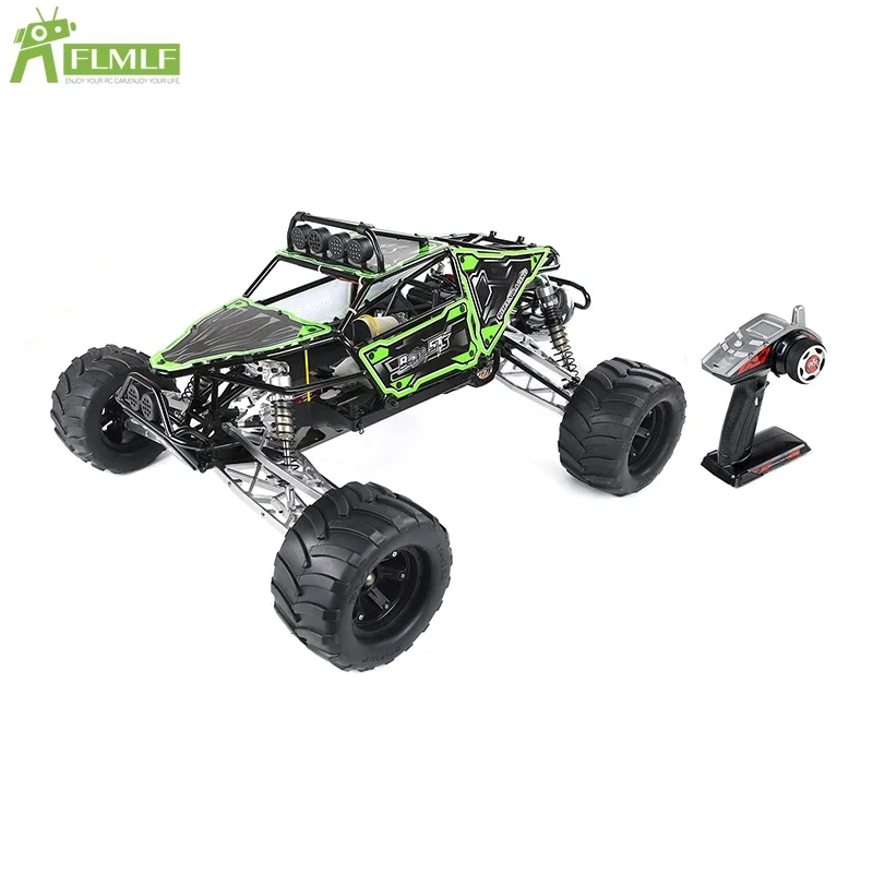 Motor a gás 45cc, corpo largo, corrida off-road, caminhão rc 2wd para 1/5 rofun baja 5ts-max com kit de conversão de atualização BAJA-MAX