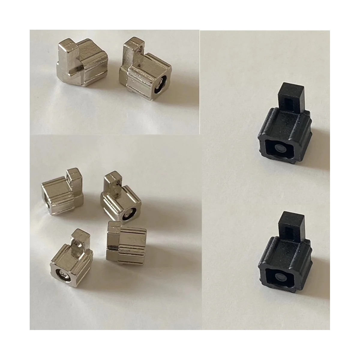 5 Pairs Lock Buckle for Nintend Switch NS NX JoyCon Replacement Repair Parts for Joy-Con Loose Repair Buckle Lock Silver