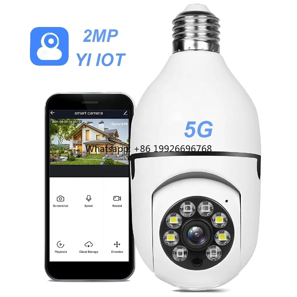 yi-iot-1080p-ptz-5ghz-ワイヤレスwifiナイトビジョン電球型カメラ-自動追跡-360度パノラマスマートセキュリティカメラ電球