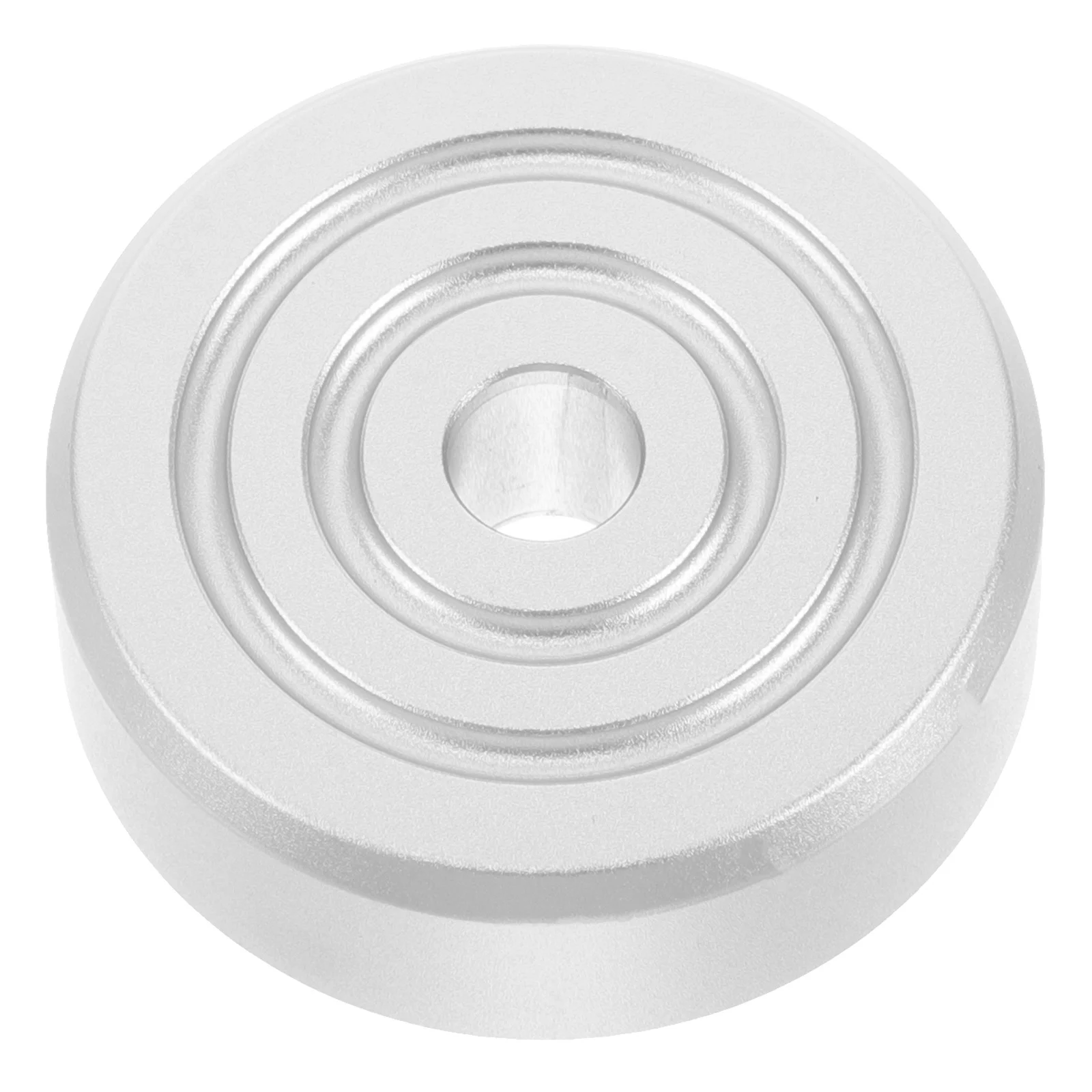 ビニールレコードアダプター アルミニウムウェイトスタビライザー ロープロファイルブロック 振動を軽減 使いやすいプロフェッショナルレコードスタビライザー