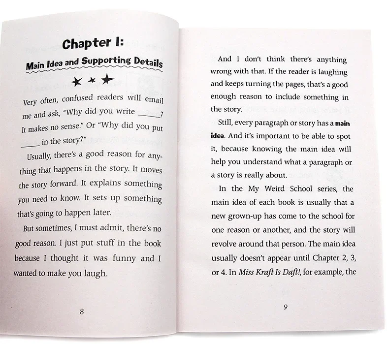 My Weird Reading Tips Dan Gutman, Children's Books Aged 6 7 8 9 English Books, Humorous Story 9780062882394
