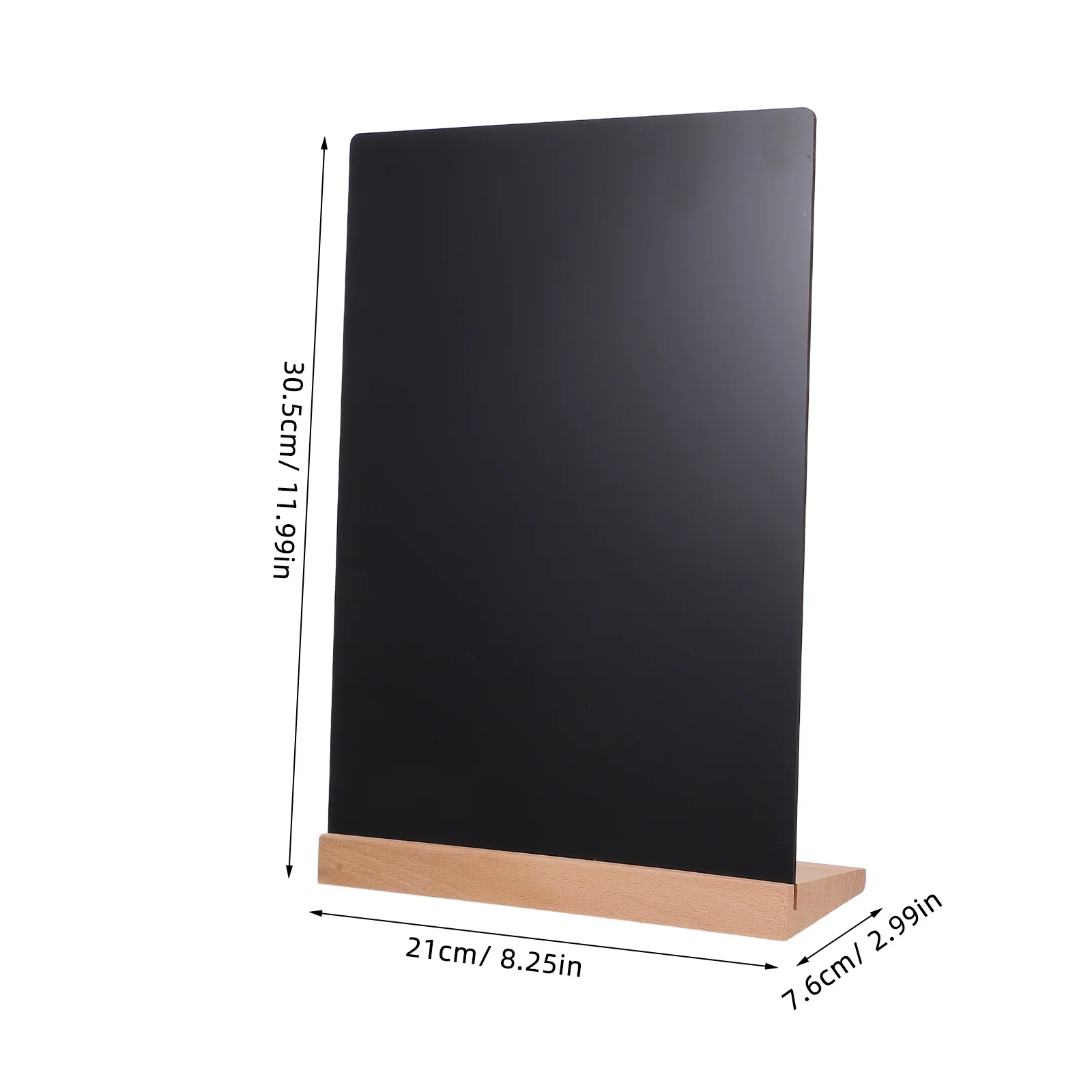 1 set Hand-Drawn Small Chalkboard Standing Desktop Display Sign Multi-Functional Erasable Menu Board For Cafe Wedding Restaurant