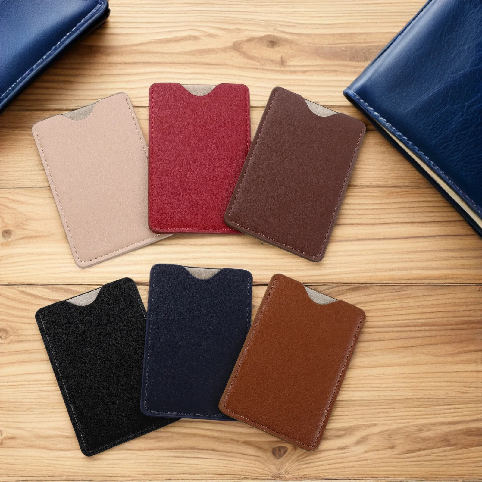 6 قطع حامل بطاقات مضاد للسرقة - حافظة حماية لبطاقة الائتمان بحجب Rfid - حماية رفيعة محمولة من NFC لمعرف المحفظة الرجالية #2