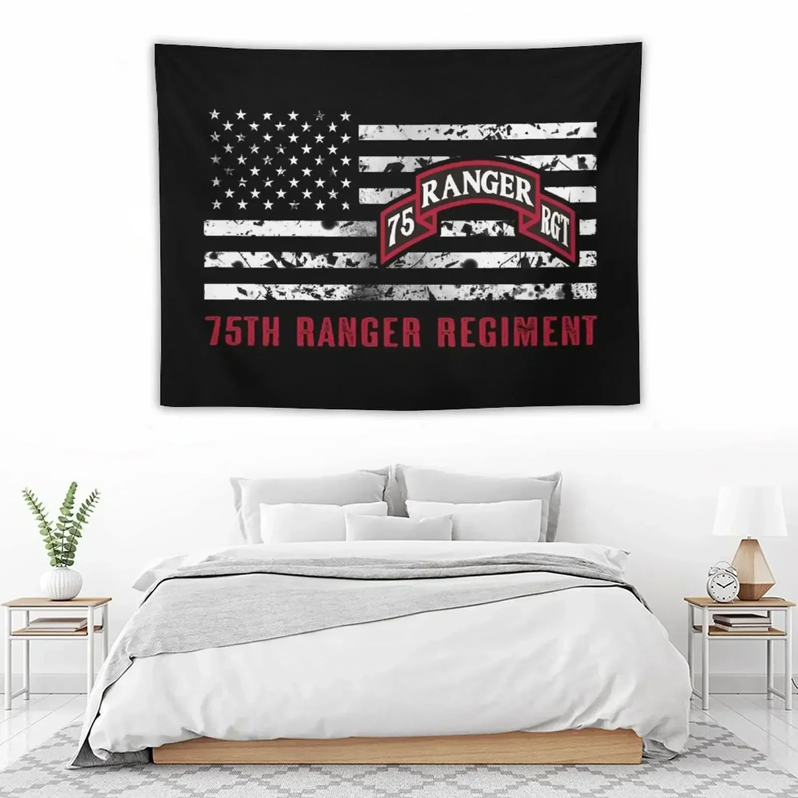

75th Ranger Regiment Tapestry Home Decoration Accessories Funny Tapestry