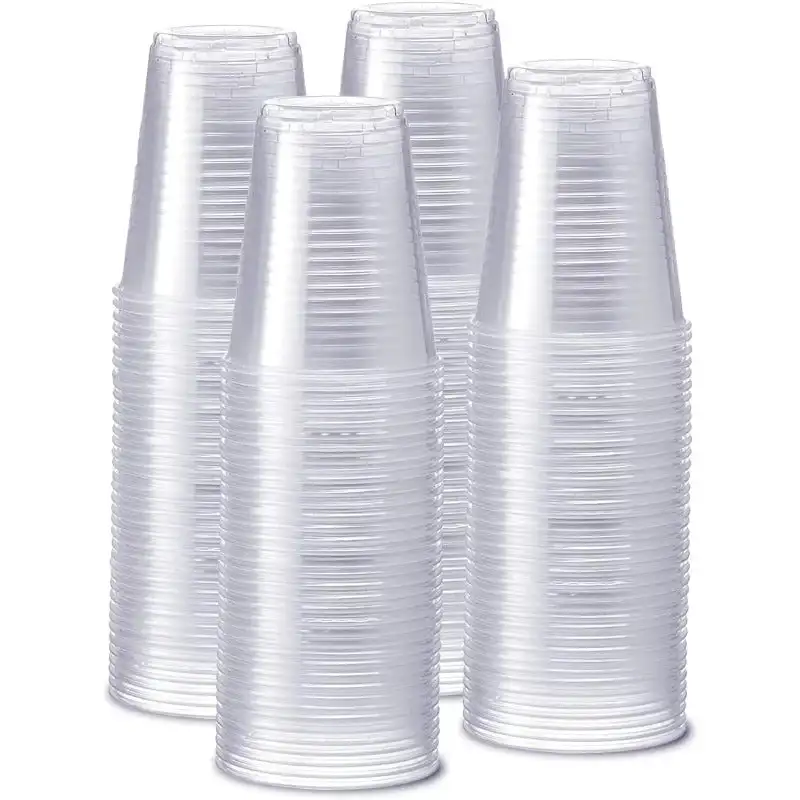 

Package 12 Oz Plastic Drinking Cups Disposable Clear Cups for Party, 240-Pack