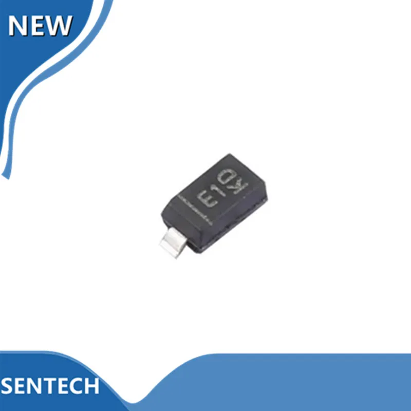 10 pieces per lot - brand new, original MMSZ5231B-7-F silk-screened E1 SOD-123 voltage stabilizing diode, 5.1V, 500MW