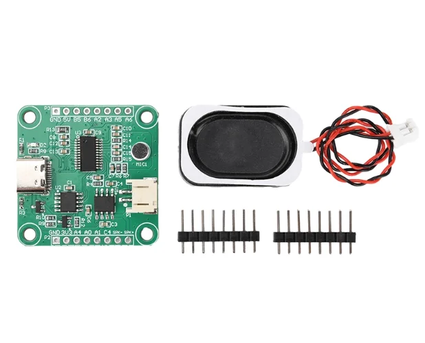 Il modulo della scheda di sviluppo del riconoscimento vocale offline DC5V SNR9912VR supporta lo sviluppo secondario AI.