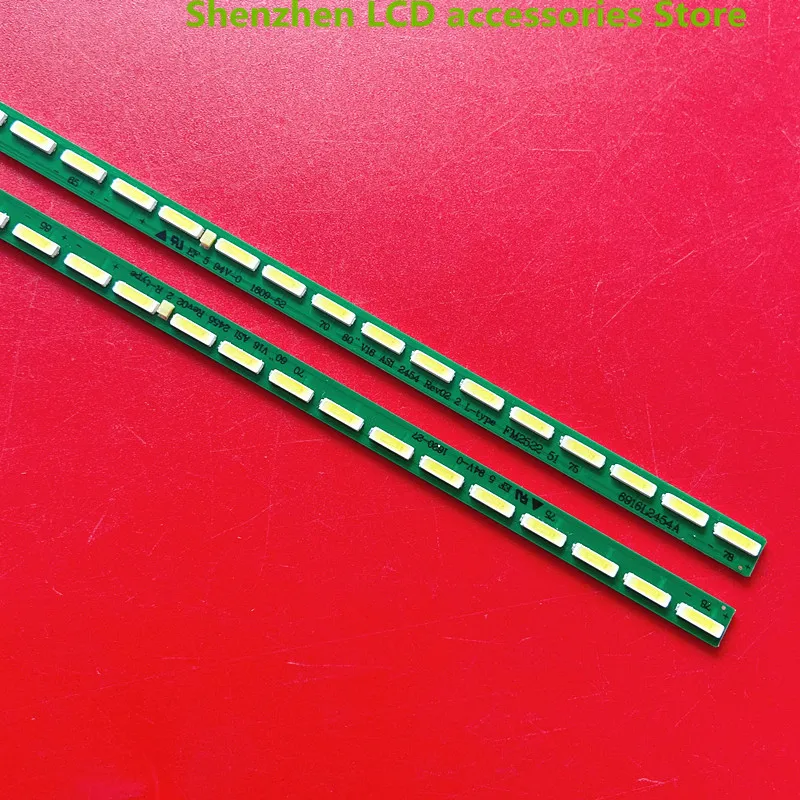 PARA LG 60UH8500 LC600EQF DJ F1 Barra de luz 60 ''V16 AS1 6916L-2454A 2455 6V 78LED 657MM 100% NOVO
