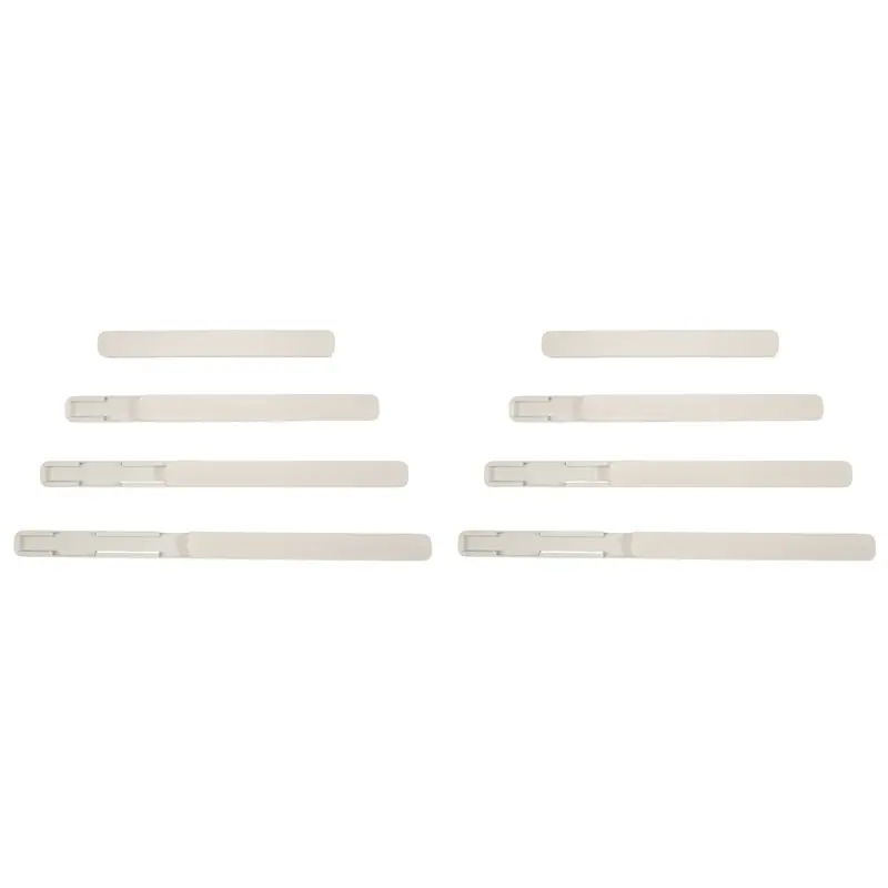 8 Pcs Adhesive Sliders For Cabinets Pull Out Drawer Organizer Accessories Basket Office Glide Cabinet Tracks Adhesive-B51B